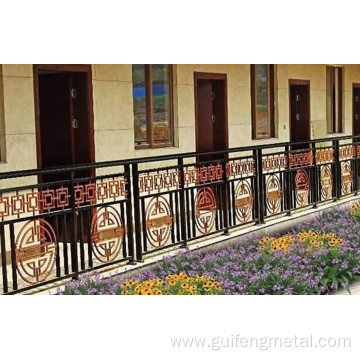 Aluminum alloy guardrail fence